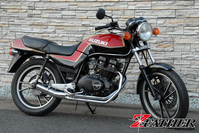 SUZUKI(スズキ)GSX250/400E/ゴキ用TSCCエンジンカバーエンブレム
