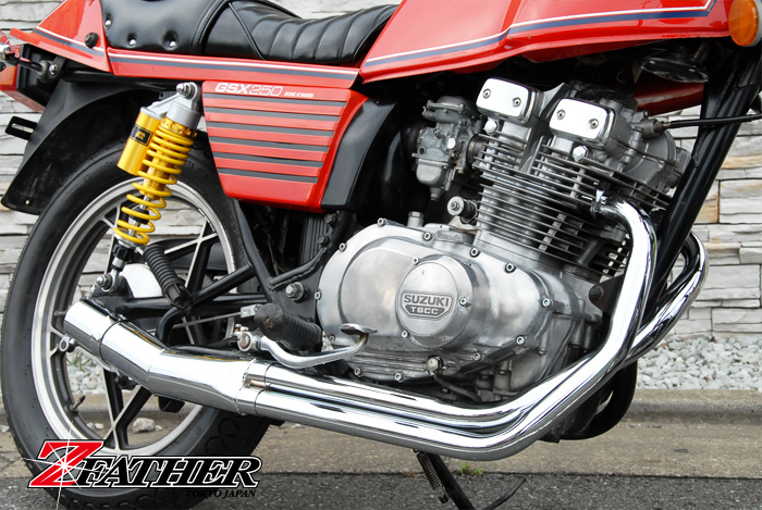 GSX250Eザリ/ゴキ/T/Lスーパーゴイスー管【ブラック】