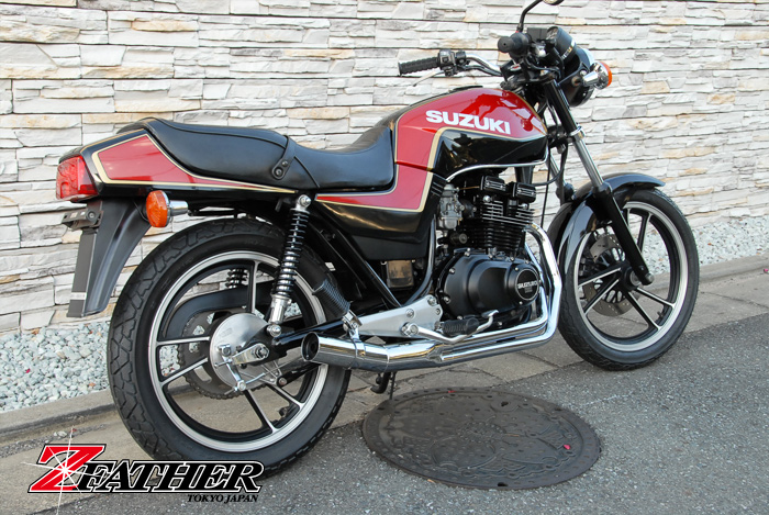 GSX250Eザリ/ゴキ/T/Lスーパーゴイスー管【ブラック】