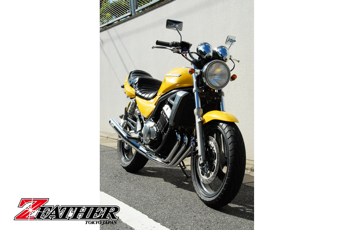 BALIUS(バリオス)2型80φ極太マフラーバズー管ブラック