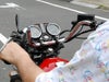 バイクハンドル　上等ハンドルNO1　20cm