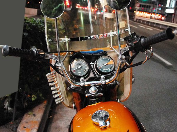ローリングバー20cm | 旧車バイクカスタムパーツのゼットファーザー
