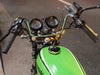 バイクハンドル　ジグザグバー20cm