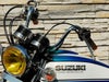 バイクハンドル　アップハンシボリ20cm