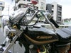 バイクハンドル　アップハンシボリ25cm