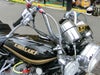 バイクハンドル　アップハンシボリ25cm