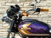 バイクハンドル　シャコタンしぼり12cm