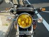 バイクハンドル　シャコタンしぼり12cm