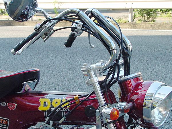 クルクルハンドル | 旧車バイクカスタムパーツのゼットファーザー