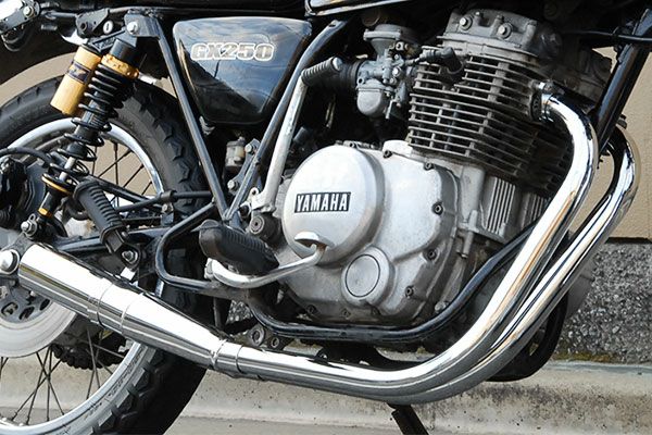 GX250カスタム車　不動　シャンク　部品取り　 GX250/400/XS250/400/スペシャルジャネー管 | 旧車バイクカスタム
