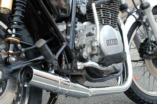 GX250/400/XS250/400/スペシャルジャネー管メッキ