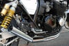 XJR400/S/R/R2イカシタショート管ZZYA管(ジーヤ管)メッキ