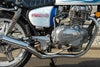 ホーク2　250/400ccイカシタショート管ZZYA管(ジーヤ管)メッキ