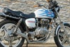 ホーク2　250/400ccイカシタショート管ZZYA管(ジーヤ管)メッキ