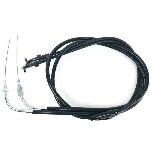 XJR400/R用(01年～)アクセルワイヤー黒