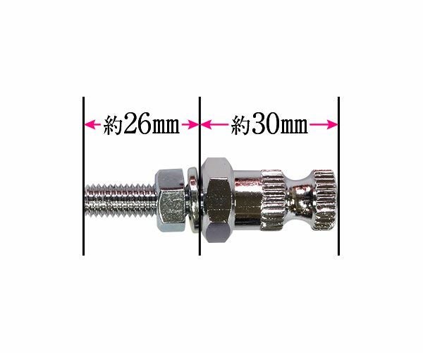 CGC製ウインカーステーM8X30【4本入】