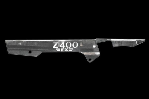 Z400FX切り文字メッキチェーンケース