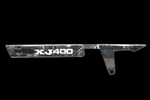 XJ400切り文字メッキチェーンケース