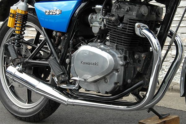 Z250FT/Z250LTDスーパーゴイスー管 | 旧車バイクカスタムパーツの