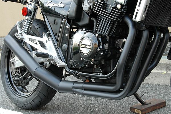 GSX400インパルスイカシタショート管ZZYA管(ジーヤ管)ブラック