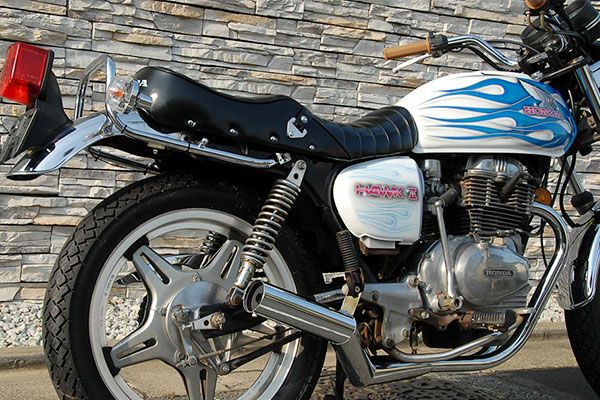 CB250T/CB400T(ホーク/2用)メッキタンデムバー