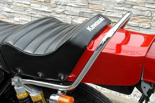 Z400FX/Z250FT用メッキタンデムバー | 旧車バイクカスタムパーツの