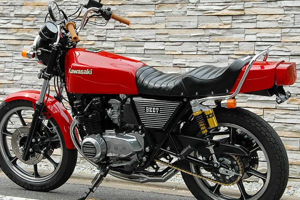 Z400FX/Z250FT用メッキタンデムバー