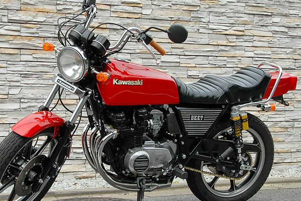 Z400FX/Z250FT用メッキタンデムバー