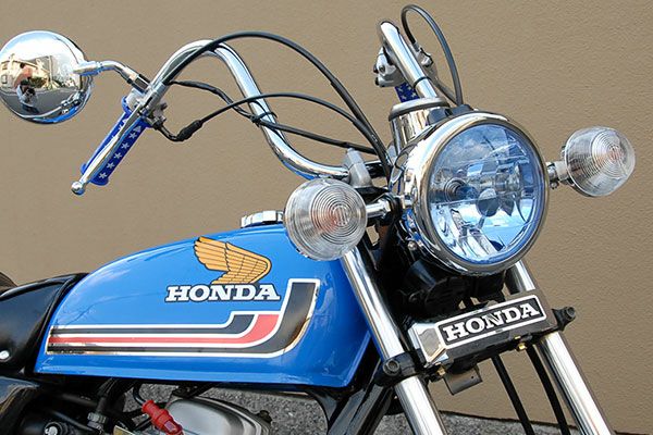 ミニ用HONDA(ホンダ)汎用メッキ三つ又カバー/タイプ3