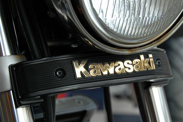 Kawasaki(カワサキ)汎用ブラック三つ又カバー(スリットタイプ)