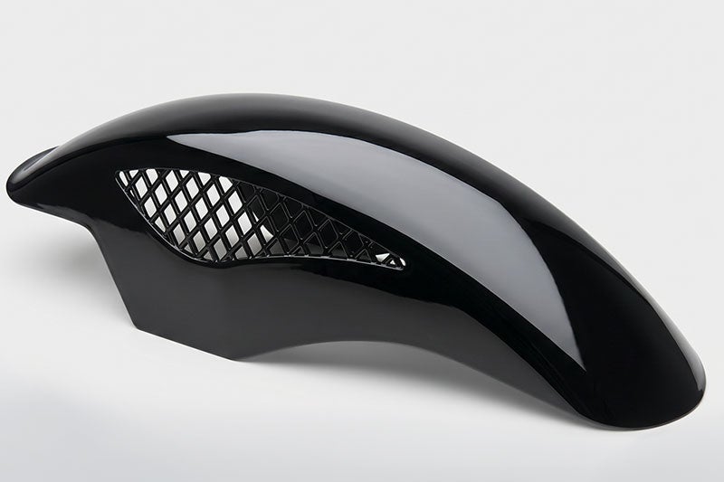 汎用メッシュフロントフェンダー黒 | 旧車バイクカスタムパーツの