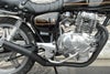 ホーク2　250/400ccイカシタショート管ZZYA管(ジーヤ管)ブラック