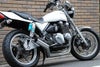 ゼファー400/χイカシタショート管ZZYA管(ジーヤ管)メッキ