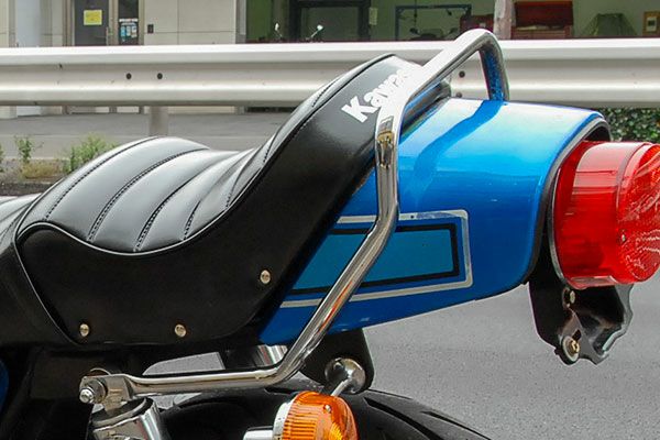 KH250/400用メッキタンデムバー | 旧車バイクカスタムパーツのゼット
