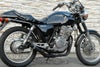 GB250クラブマン用ショート管分割式秘密の集合管ブラック