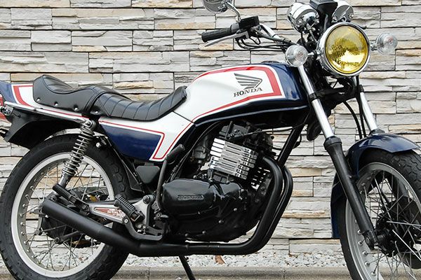 CB250RS/-Z/-ZR用ショート管分割式秘密の集合管ブラック