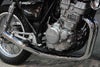 GB250クラブマン用ショート管分割式秘密の集合管メッキ