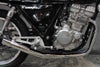 GB250クラブマン用ショート管分割式秘密の集合管メッキ