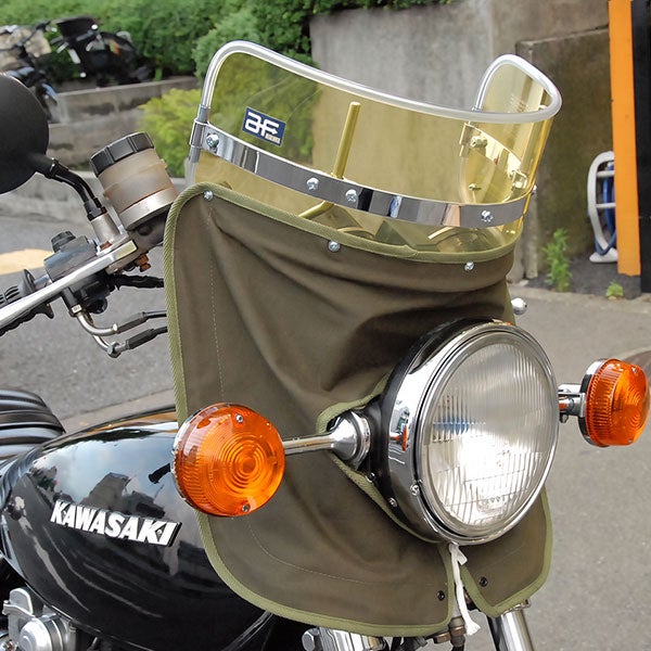 昔の短風防(フーボー/キバミ風防）スクリーン(単品)