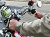 バイクハンドル　タレハン二番シボリ