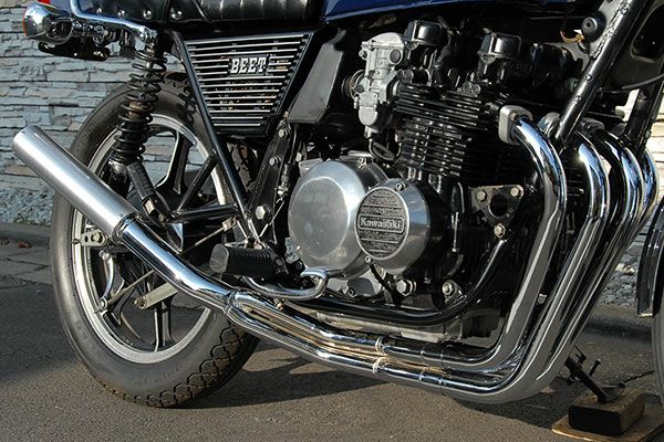 CBX400F コブラツイスト管 Z400FXコブラツイスト管メッキ | 旧車バイクカスタムパーツのゼット