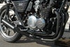 Z400FXイカシタショート管ZZYA管(ジーヤ管)ブラック