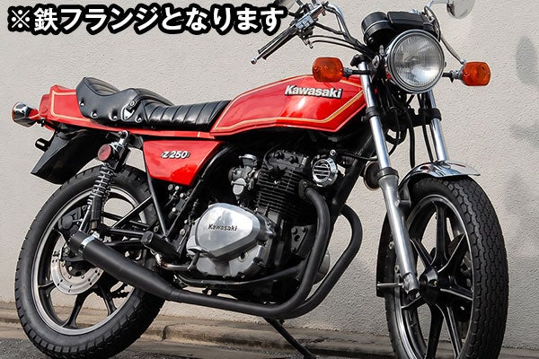 Z250FT/Z250LTDスーパーゴイスー管【ブラック】