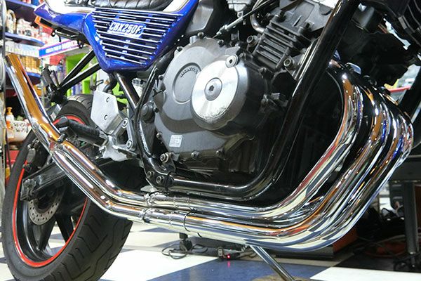 JADE(ジェイド)250 サソリツイスト激細ロング管メッキ