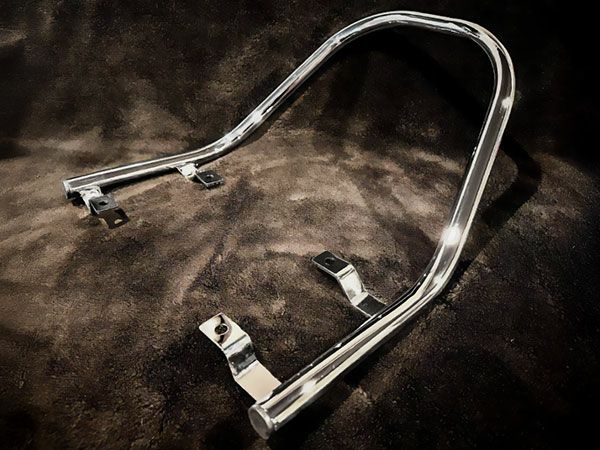 ゼファー400/χ/ZRX400用メッキタンデムバー