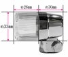 CGC製ヨーロピアンウインカー160型メッキ【角】Wコード