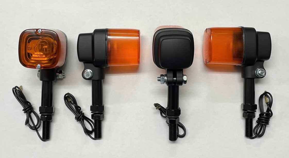 B品 角型ヨーロピアンウインカーステー付オレンジレンズ/ブラック
